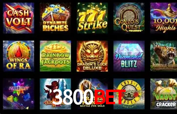 Descubra o Mundo do Cassino Online com 3800bet